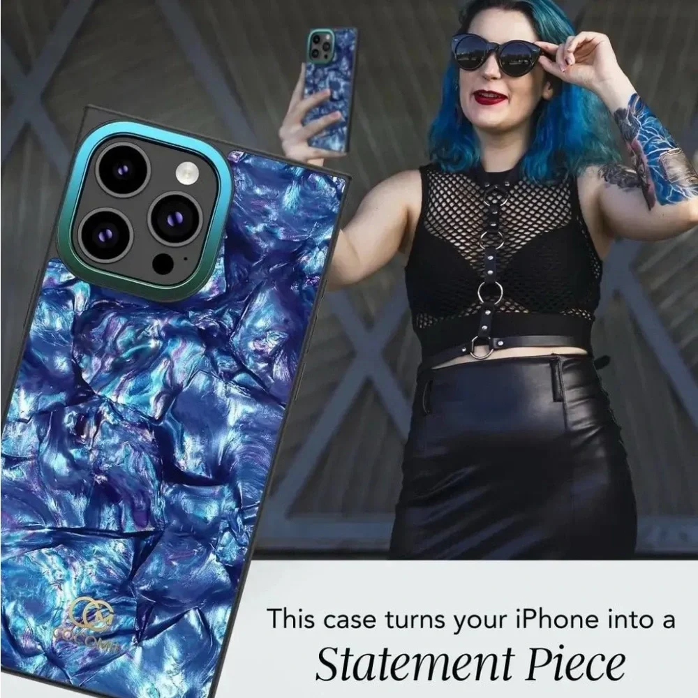 Sapphire Pearl Phone Case by Cocomii for iPhone 13 Pro